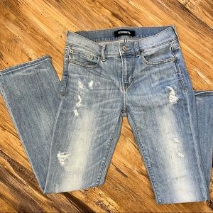 Express barely boot jeans